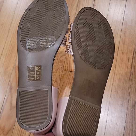 Elize Flat Rhinestone Sandals - Picture 3 of 3